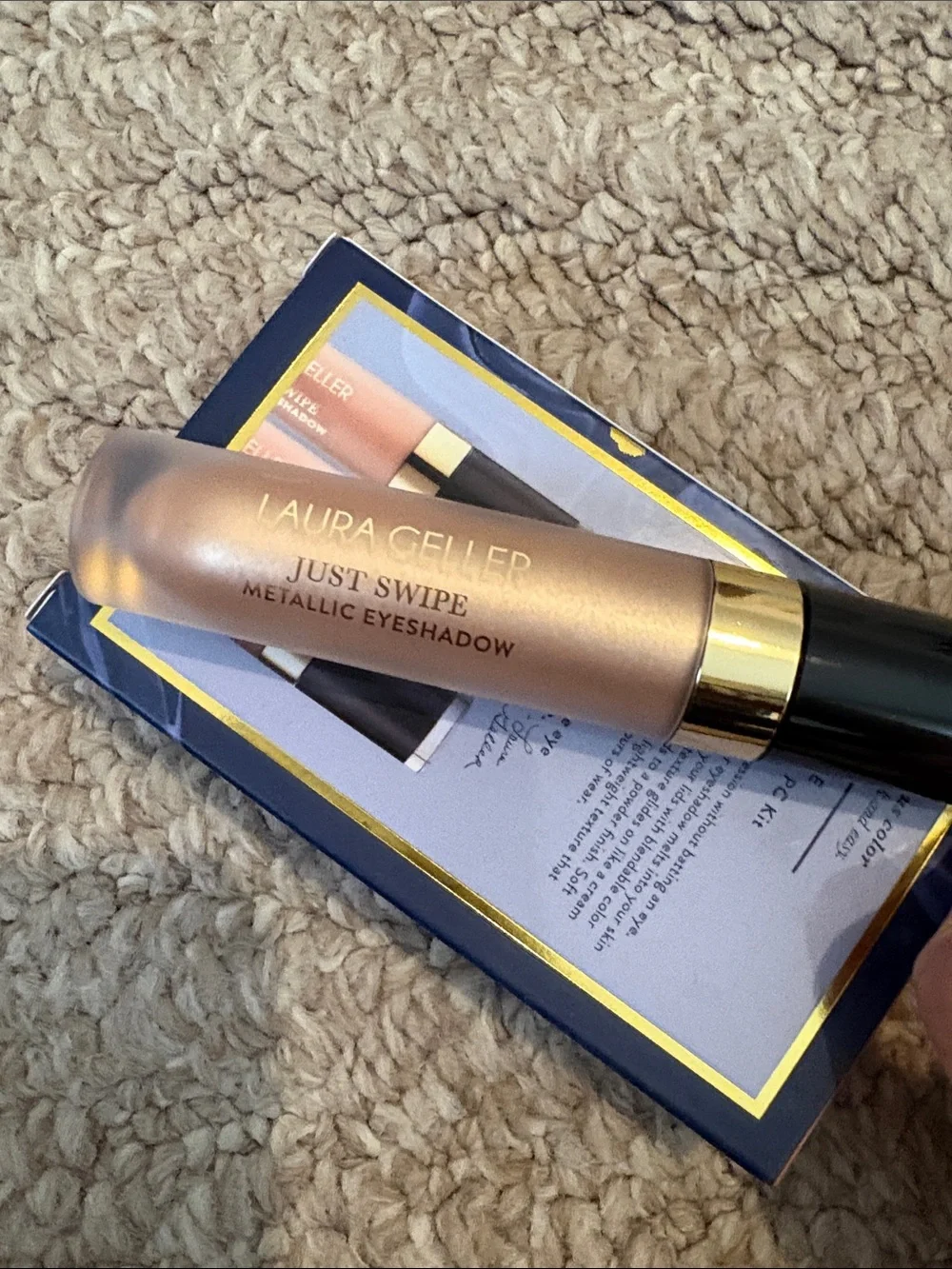 Laura Geller Metallic Just Swipe Eyeshadow - Champagne Metallic